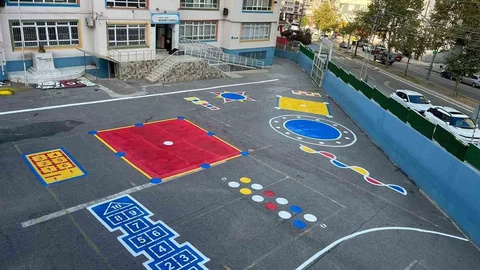 Samsun'da Okul Bahçeleri Güzelleşiyor