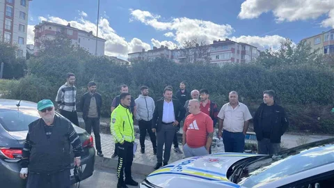 Tekirdağ'da kaza sonrası mahalle halkı isyan etti