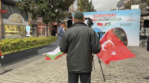 İstanbul'da Gazze için dayanışma etkinliği düzenlendi