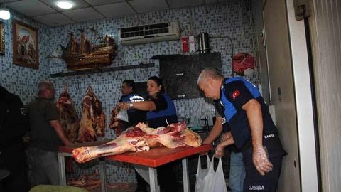 Şanlıurfa'da bozuk et denetimi