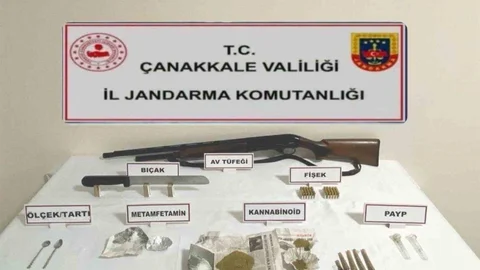 Çanakkale'de uyuşturucu operasyonu: 4 tutuklama