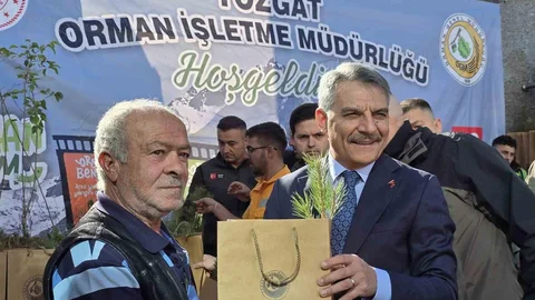 Yozgat'ta Fidan Dağıtımı