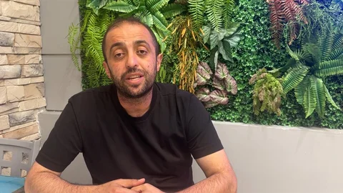 Çankırı'da bir kadın hediyelik eşya dükkânına girmekten çekindi.