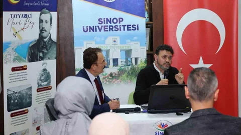 Sinop'ta Tayyareci Nuri Bey anısına etkinlik yapıldı