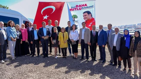 Gaziantep'te Dülük'e Avrupa Konseyi üyelerinden ziyaret