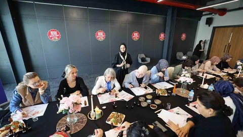 Kocaeli Başiskele'de kadınlara aromaterapi eğitimi verildi