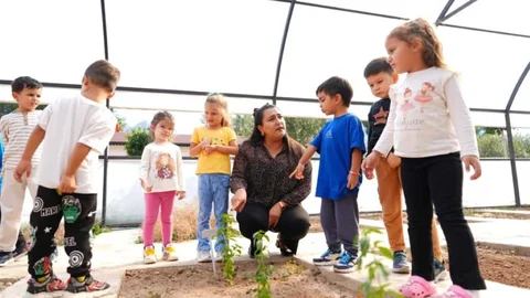 Antalya'da Doğa Çocuk Enstitüsü’nde öğrenme ve eğlence bir arada