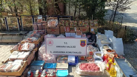 Ankara'da bozuk gıda operasyonu