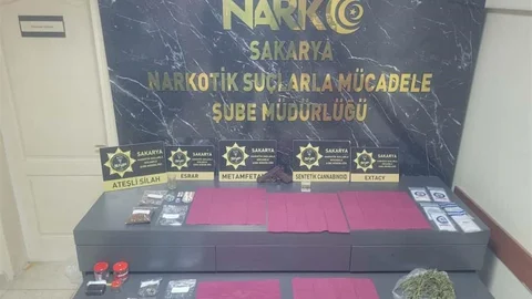 Sakarya'da uyuşturucu operasyonu düzenlendi