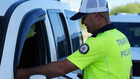 Kırıkkale'de trafik denetimlerinde 175 araç men edildi