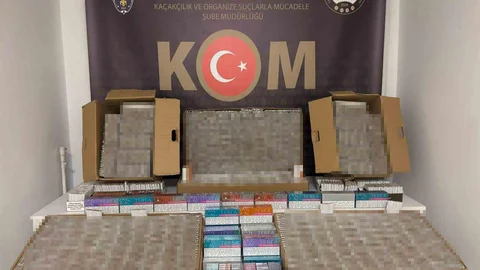 Kocaeli'de dolu makaron ele geçirildi