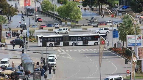 Samsun'da trafiğe kayıtlı araç sayısı 526 bini geçti