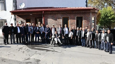 Kütahya İstiklal Mahallesi'ne yeni muhtarlık hizmet binası kazandırıldı