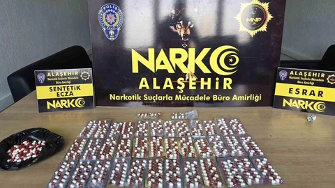 Manisa'nın Alaşehir ilçesinde uyuşturucu tacirlerine yönelik düzenlenen operasyonda bir kişi tutuklandı.