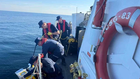 Arsin'de kaybolan balıkçı için arama çalışmaları sürüyor