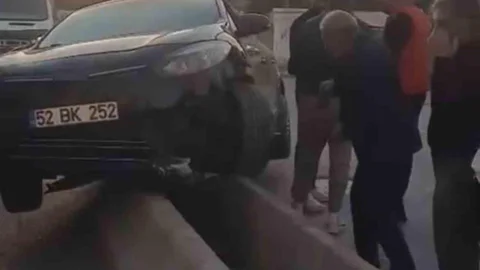 Iğdır'da refüj tepkisi: yol daraldı, kaza kaçınılmaz oldu