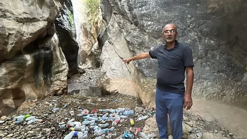Hatay'da Kanyon Kurudu