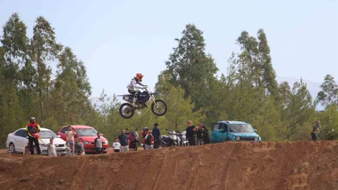 Fethiye’de motokros heyecanı