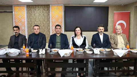 Düzce'de Emrullah Aydın için veda yemeği düzenlendi