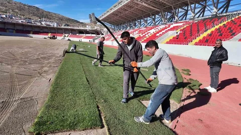 Yozgat’ta 2021 yılında yıkılıp, yerine yenisi inşa edilen statta sona yaklaşıldı