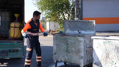 Şehitkamil sanayi bölgelerinde büyük temizlik