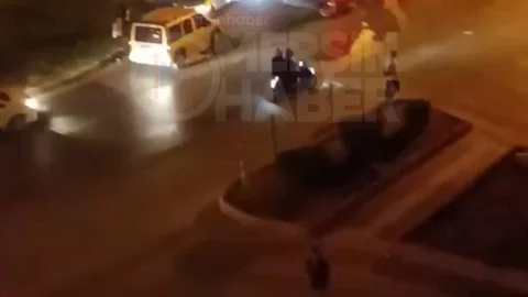 Güneykent Kavşağında Yine Kaza