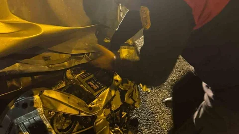 Osmaniye’de otomobil takla attı: 1 yaralı