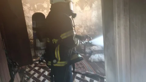 Reyhanlı’da ev yangını