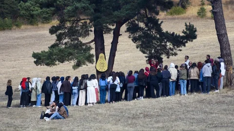 Öğrenciler doğa ile iç içe eğlendi
