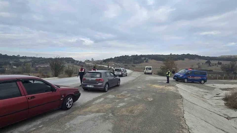 Bilecik’te 115 jandarma personelinin katılımı ile 18 noktada Huzur ve Güven uygulaması