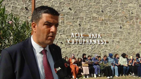 Manisa’da eğitim doğayla bütünleşti: Telefon yerine kitap, ekran yerine doğa