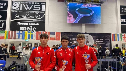 Denizli’nin gururları Avrupa’da zirvede