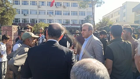 Şanlıurfa'da cenaze eylemi