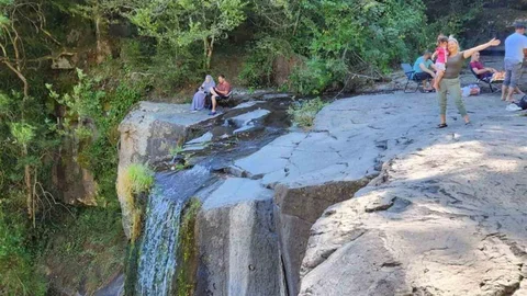 Samsun'daki tabiat parklarına bu yıl yoğun ilgi gösterildi.