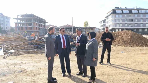 Kütahya'da eğitim yatırımları yerinde incelendi