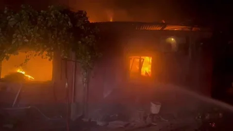 Adana'da itfaiye personeli kazada yaralandı