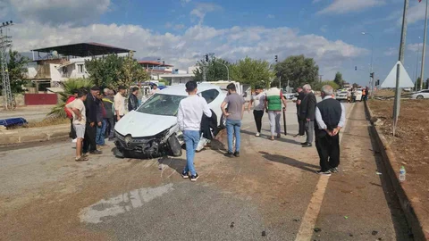 Hassa'da trafik kazası