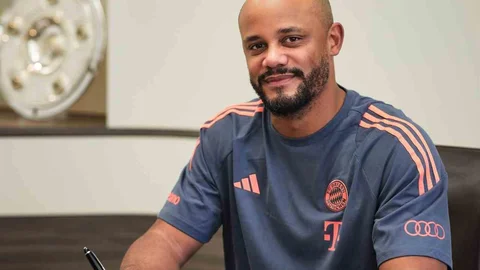 Bayern Münih, teknik direktör Vincent Kompany ile sözleşmesini uzattı