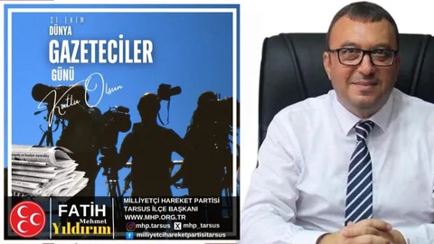 Başkan Yıldırım 21 Ekim Dünya Gazeteciler Günü Mesajı Yayımladı