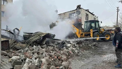 Çankırı'da yangın meydana geldi