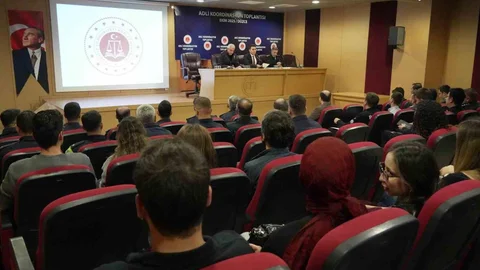 Düzce'de adli koordinasyon toplantısı düzenlendi