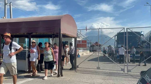 Alanya'da Lüks Kruvaziyer Turistleri Ağırlıyor