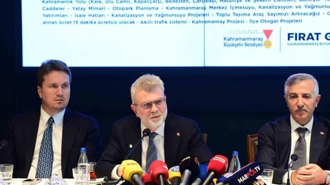 Kahramanmaraş'ta 114 projenin 69'u hayata geçti.