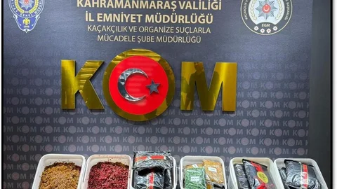 Kahramanmaraş'ta kaçakçılıkla mücadele