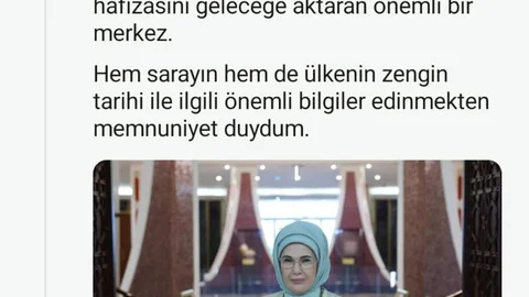 Emine Erdoğan Kuveyt'te Al-Salam Sarayı Müzesi'ni ziyaret etti