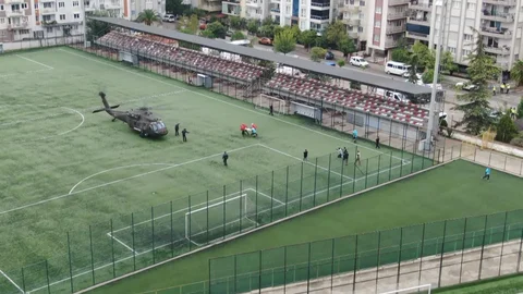 Aydın'da helikopterli kurtarma tatbikatı