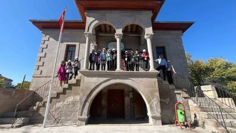 Kayseri'de Öğrencilere Kültürel Miras Eğitimi Verildi