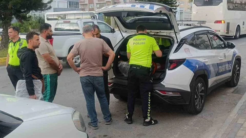 Antalya'da ehliyetsiz motosiklet sürücüsü 38 bin TL ceza aldı