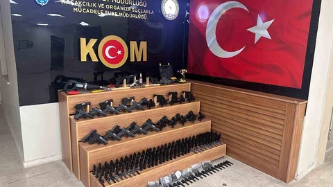 Şanlıurfa'da silah operasyonu