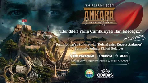 Gölbaşı'nda Cumhuriyet coşkusuna yakışır gösteri
